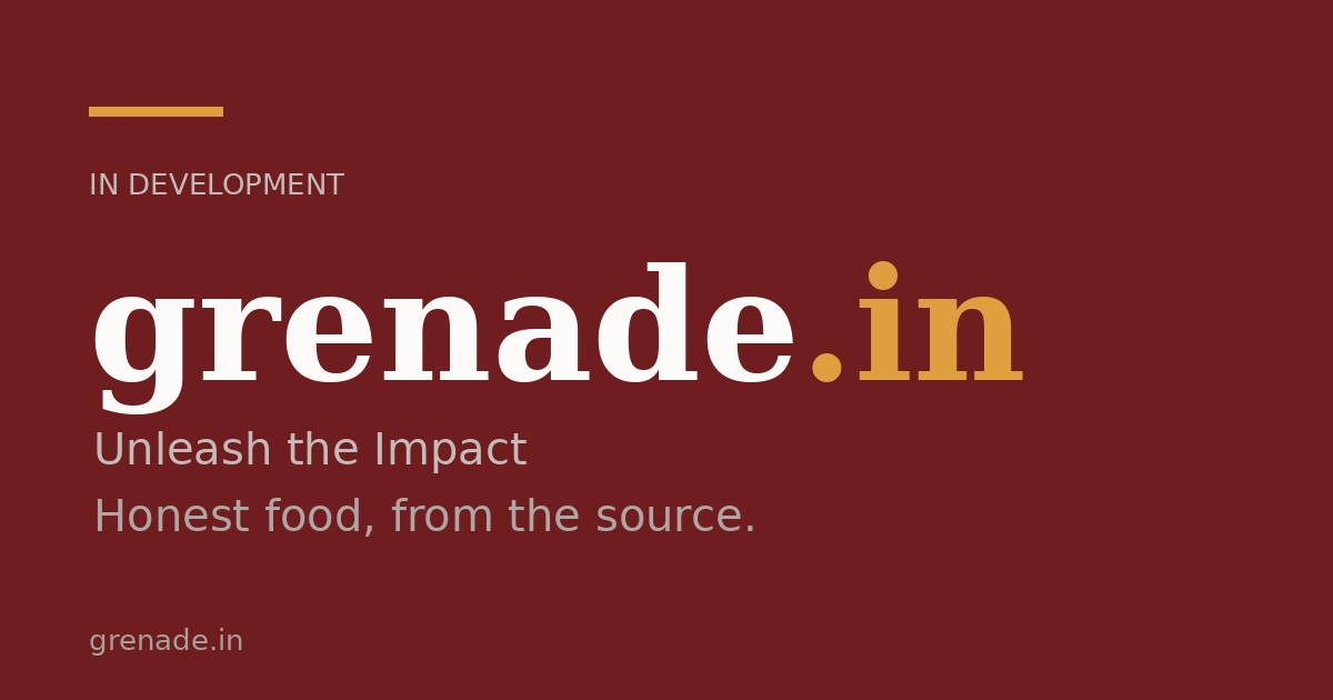 Link preview image for grenade.in